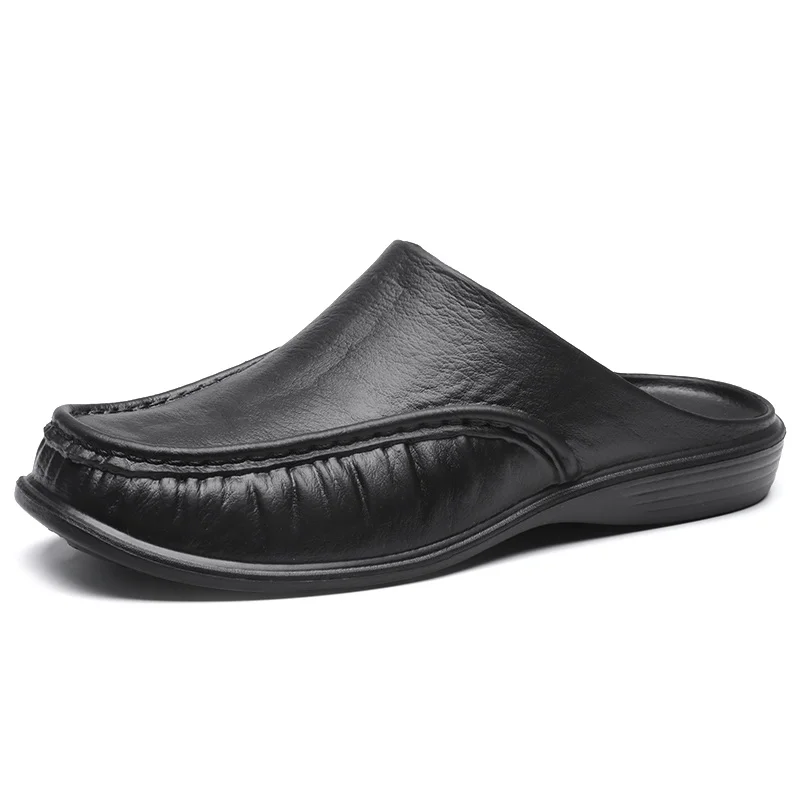 

2023 Men EVA Shoes Slip On Mules Casual Sneakers Walking Shoes Men Half Slippers Loafers Comfortable Soft Slippers Mules Tenis