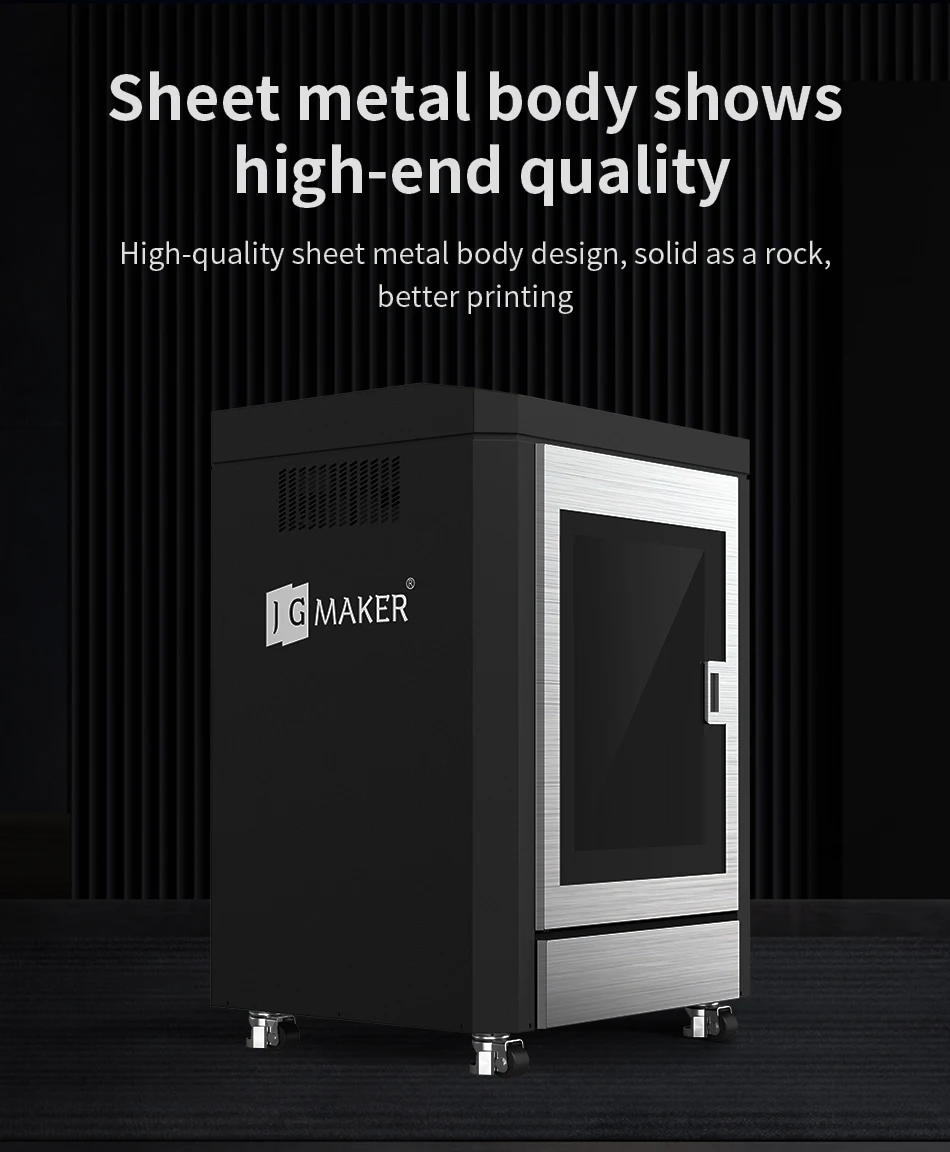 S15c6dec0db4c47209722eaeaacd3c9fe5 JG MAKER A9 Pro Przemysłowa drukarka 3D Duża objętość wydruku 500x400x600mm Automatyczne poziomowanie łóżka Marka Zasilacz Kolej