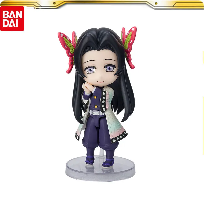 

Original Figuarts Mini Demon Slayer Kochou Kanae Anime Action Figure Complete Collectible Q Model Toys Kids Gifts BANDAI