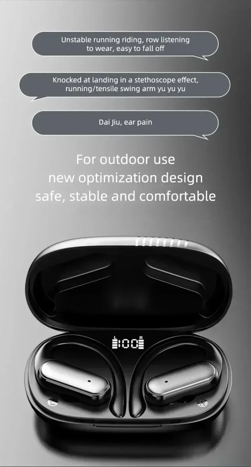 A520 Wireless Bluetooth Headphones With Microphone Hifi Stereo_voghion.com