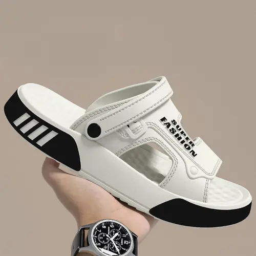 Men Slippers Summer EVA Soft-soled Platform Slides Sandals Indoor Outdoor Walking Beach Shoes Flip Flops Mens Home Shoes - Image 8