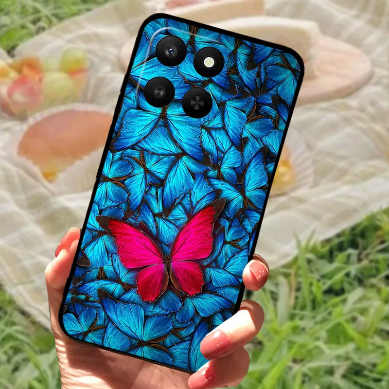 Stylish Cool Wolf Lion Design Soft Silicone TPU Phone Case