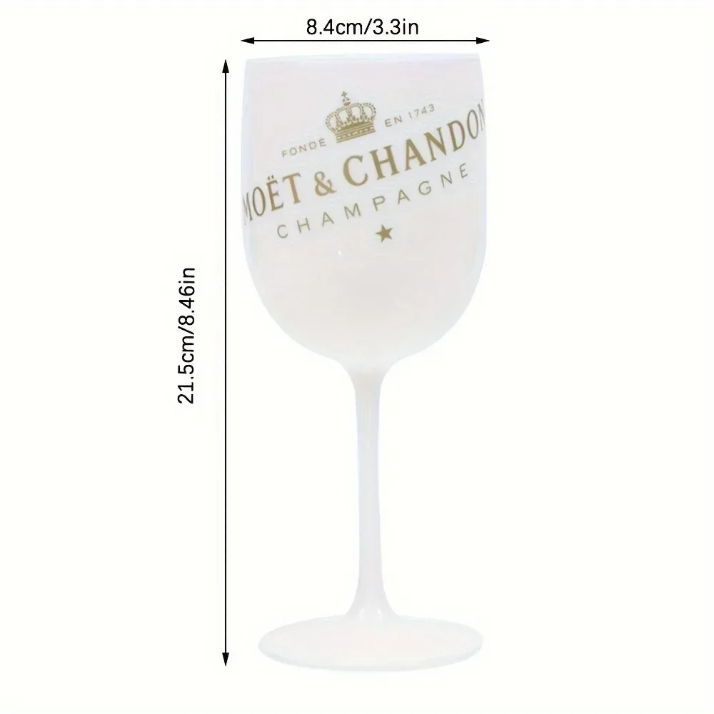 16oz Plastic wine cup Champagne Cocktail White Pink Cup Party Supplies Portable Reusable Mug Desktop Decoration