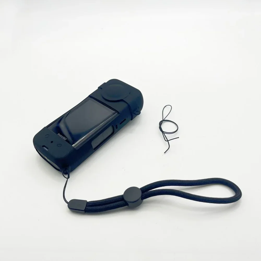 Silicone Protective Cover & Lens Cap for Action Camera - Anti-Scratch Case