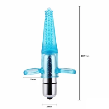 Finger Vibrators Clitoris Stimulation Particles Tongue Brush Sex Toys For Women Massage Vibrating Adult Sex Product 6