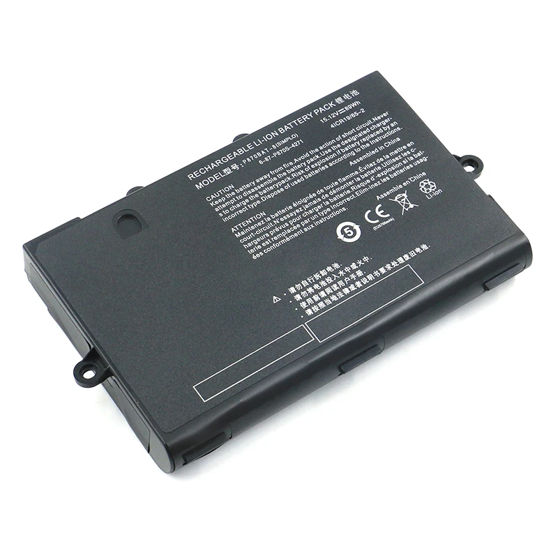 Bateria do Portátil para Clevo P870bat8 P775dm3 P8700s P870tm-g P870dm3 P870km P870tm1-g 697-p870s4272 Sager Np9870 Np9870-s 15.12v - Imagem 3
