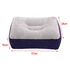 Useful Inflatable Portable Travel Sleeping Footrest Pillow Plane Car Bus Train Kids Bed Foot Rest Pad PVC For Travel Massage Car 6