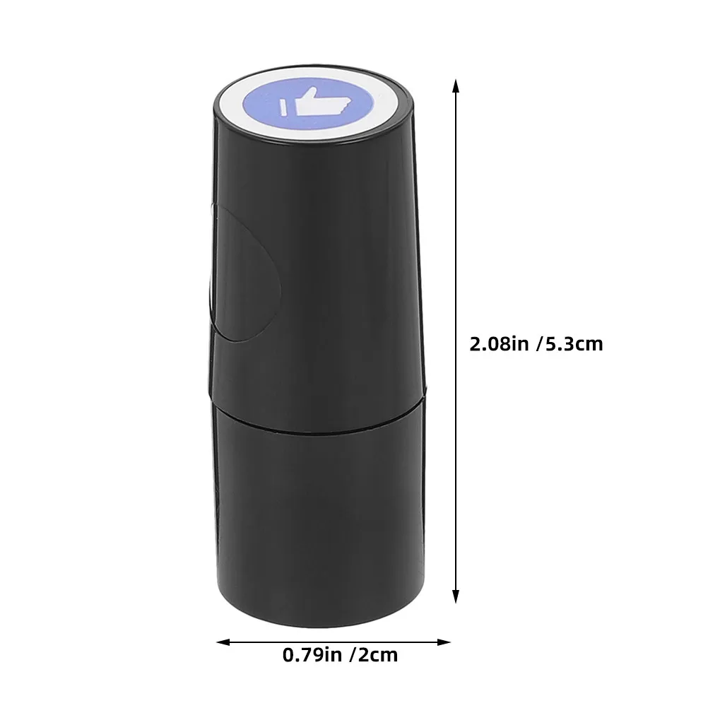 2Pcs 휴대용 골프 공 스탬퍼 작은 절묘한 PP 소재 재사용 가능한 편리한 마킹 스탬프 골퍼를위한 스크랩북 교사