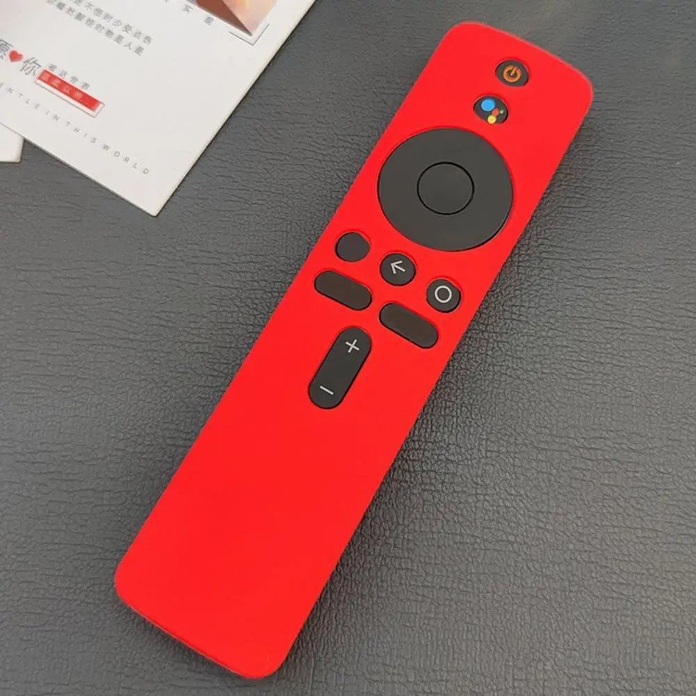 Silicone Remote Case Silicone Remote Cover Silicone Remote Sleeve Remote Controller Cover Silicone Case Protector Remote Control Cover for Xiaomi MiBoX S Anti-loose Waterproof Full Coverage Protective Case Cover
