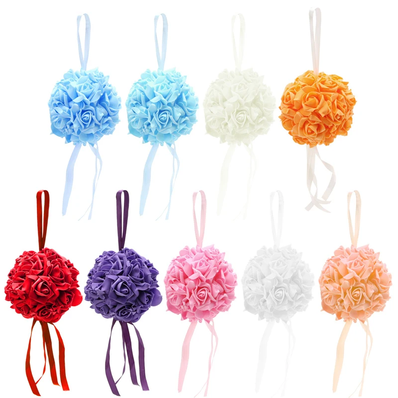 

Pomander Ball Rose Flowers Form Ball for Wedding Party Home Banquet Drop ship