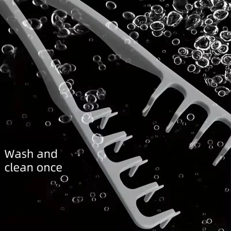 Pettine Volumizzante per Capelli in Plastica, Strumento per lo Styling di Capelli Normali, Effetto Naturale per Sollevare e Coprire le Radici - immagine 4