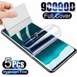 Premium Hydrogel Screen Protector Set - Pack of 5 - 5 Pieces (For Honor 200 Pro)