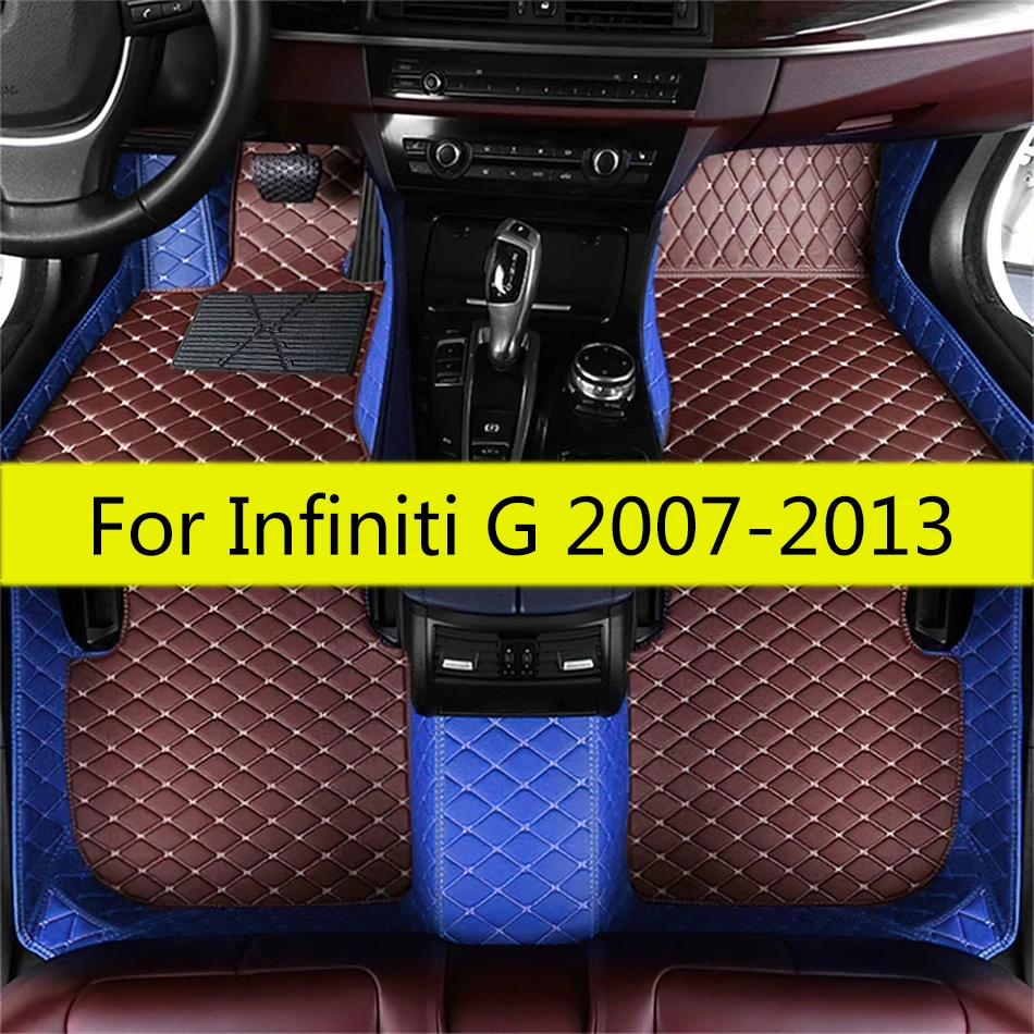 

Автомобильные коврики для Infiniti G 2013 2012 2011 2010 2009 2008 2007, коврики, автомобильные водонепроницаемые аксессуары для интерьера, коврики для ног