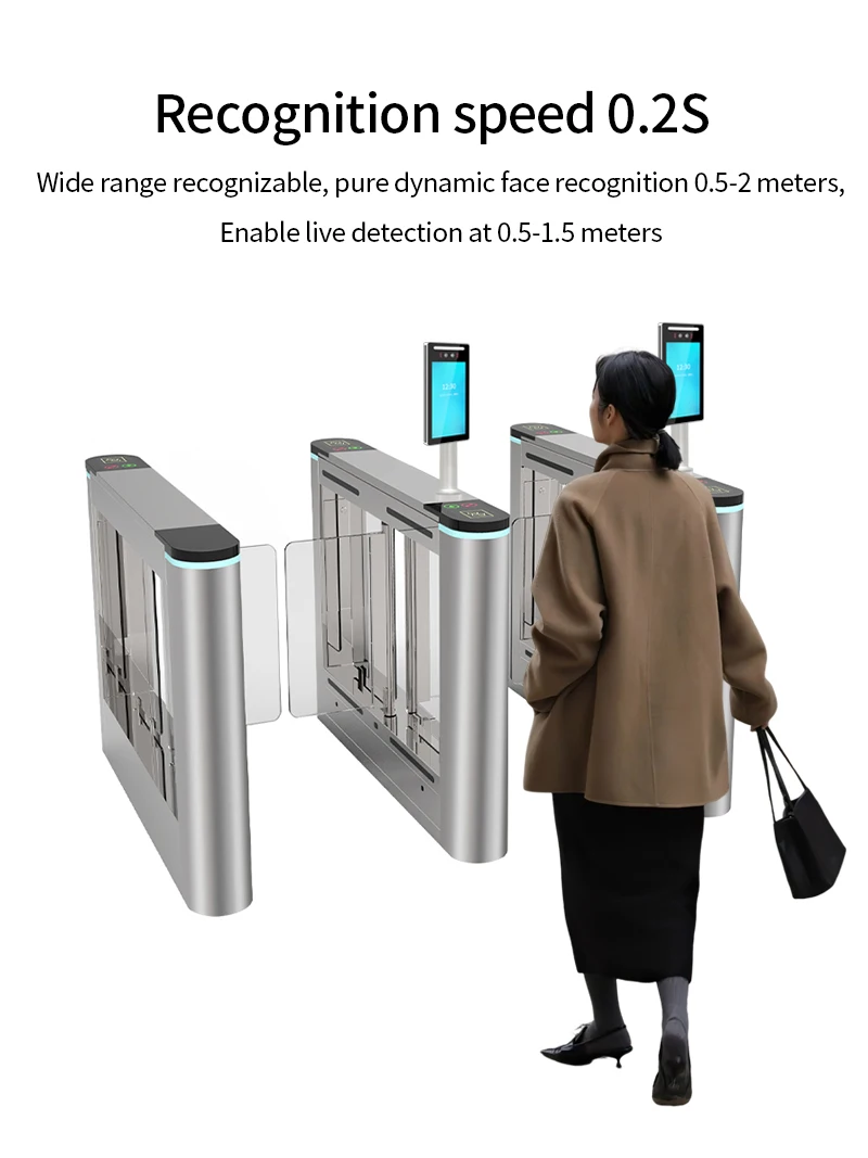Asia Teco 7 inch 5000user Tuya APP TCP/IP WIFI Dynamic Face Recognition Access C