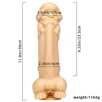 30cm XXL Large Dildo for Anal Plug Fisting Gay Adult Sex Toy Animal Penis BDSM Femdom Monster Dildo Chastity Sub Suction Cup 5