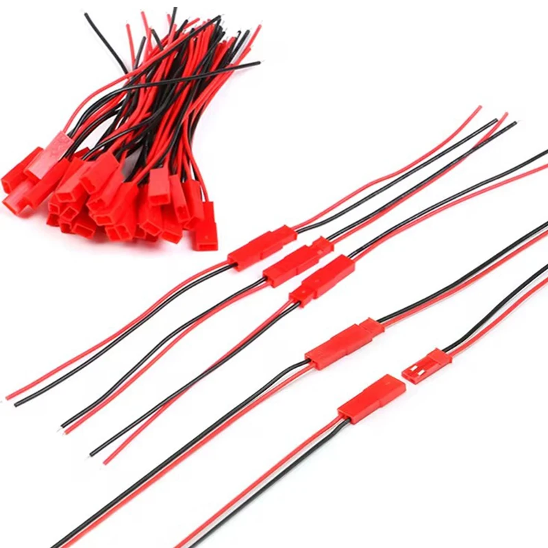20 stücke 100mm 150mm 200mm JST Männlich Weiblich Stecker Für RC Lipo Batterie Auto Boot Drone flugzeug (10 paar)
