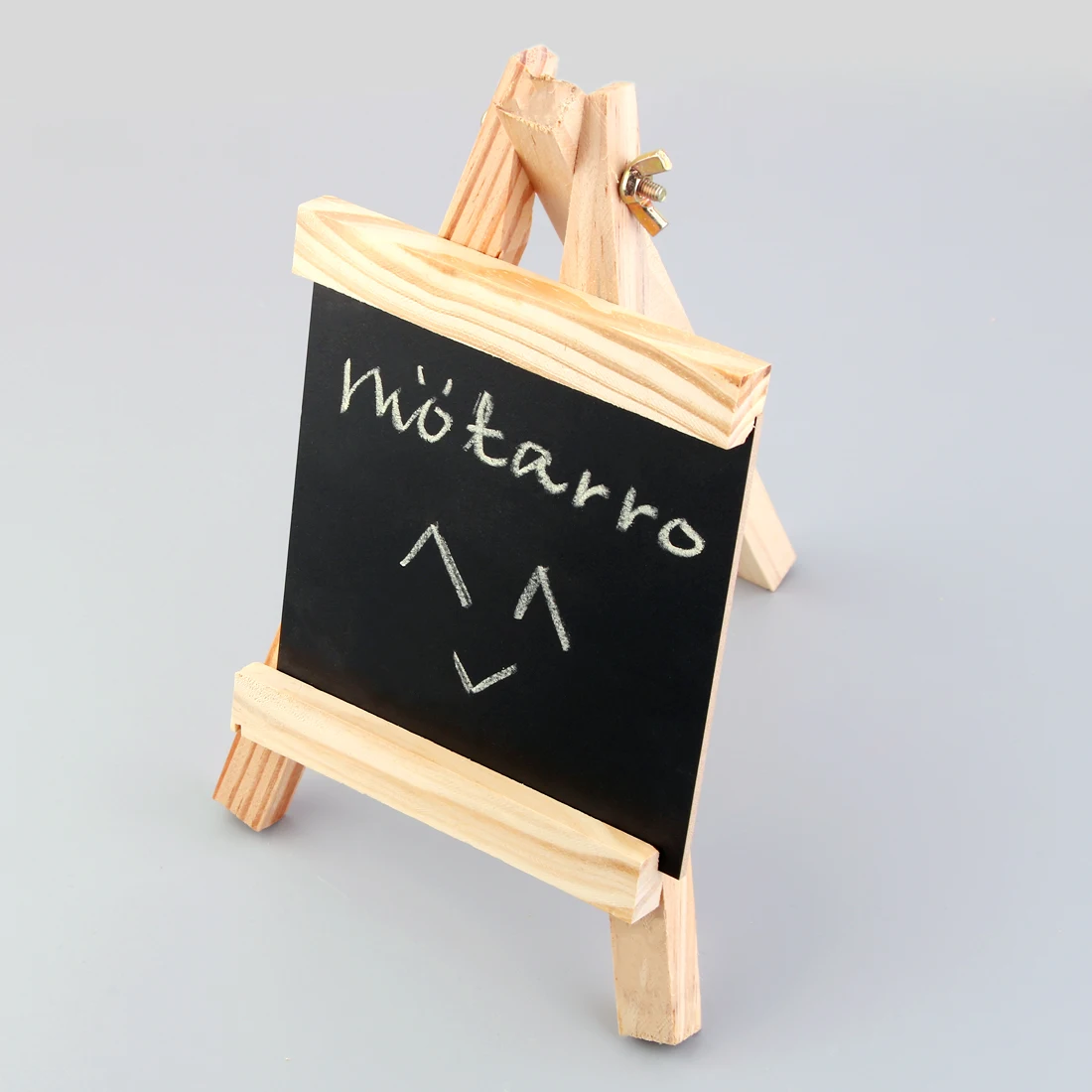 MOTARRO 1Pcs Wooden Blackboard Universal Message Board Mini Chalkboard Portable Wedding Party Decorative Parts Memo Boards