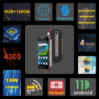 Unihertz Atom L Mobile Phone, Rugged Smartphone ,NFC, 4G LTE, Waterproof, Rugged, Android 11, 48MP, 4300mAh, 6GB + 128GB, IP68 2