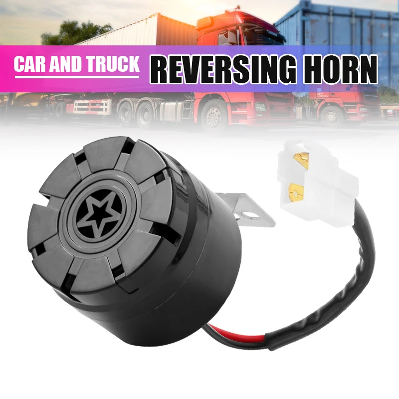 313 12-36V Beeper Warning Horn Reverse Loud Reversing Alarm Back Up Speaker 105DB-300DB For Motorcycles/Cars/ Truck/ Boat