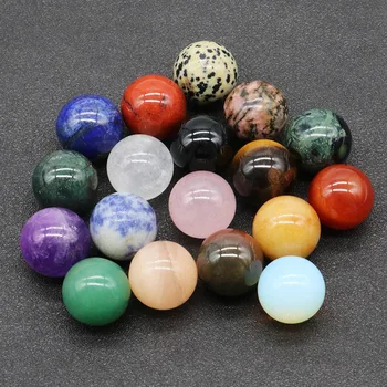 20mm 비 다공성 라운드 볼 천연석 비즈 크리스탈 보석 Diy 스톤 볼, 쥬얼리 액세서리 장식품 장식