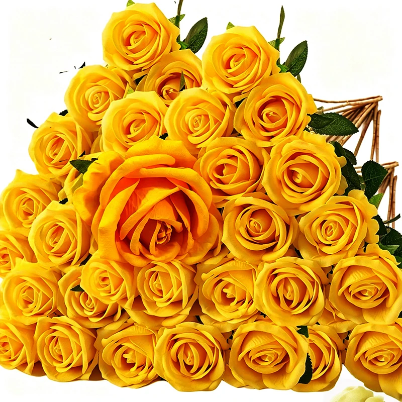 Velvet Yellow 50pcs