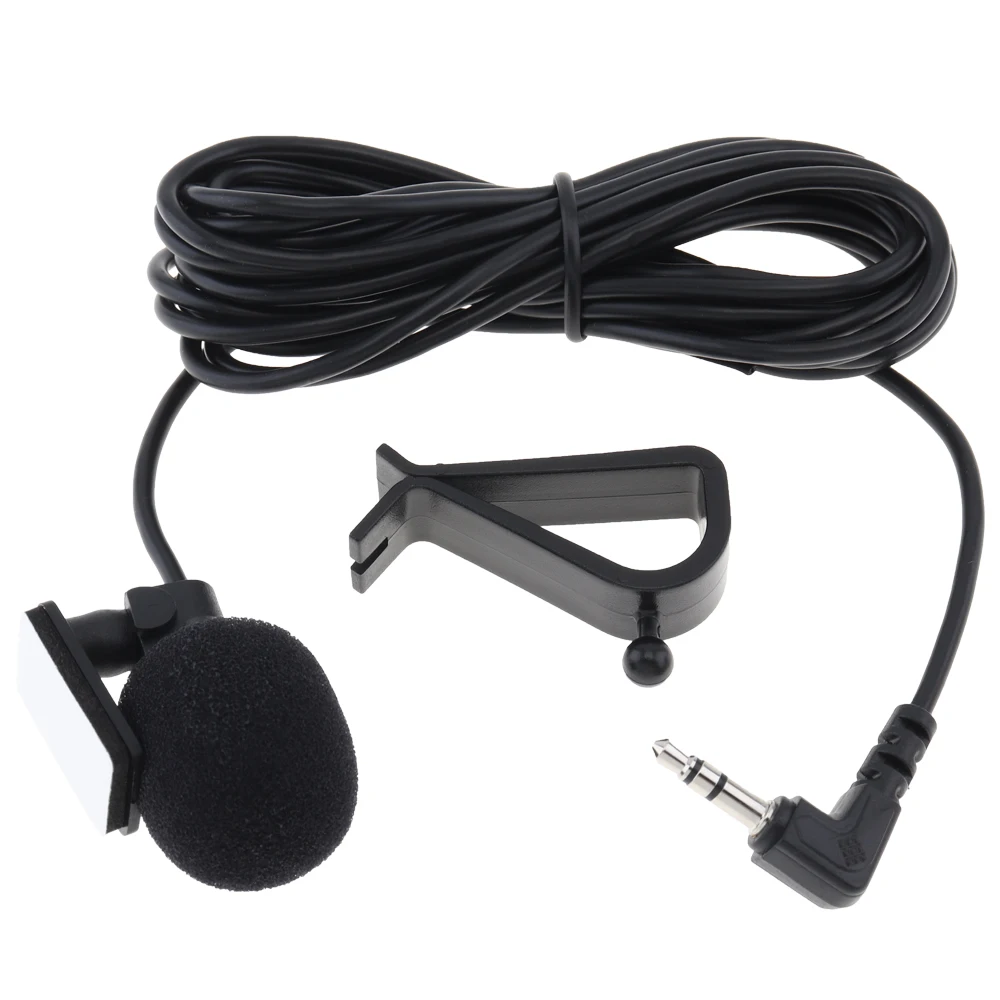 Mini Car Microphone External Mic with PVC Wired 3.5 mm Stereo Jack for PC  Car DVD / GPS Player / Radio Audio Microphone - AliExpress