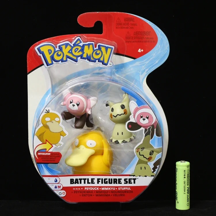 thumbnail image 1 of Figuras de acción de Pokémon Super Dream Sun Moon Battle, adornos de escritorio, decoración de paisajes, modelo coleccionable, juguete de regalo, 1 of 5