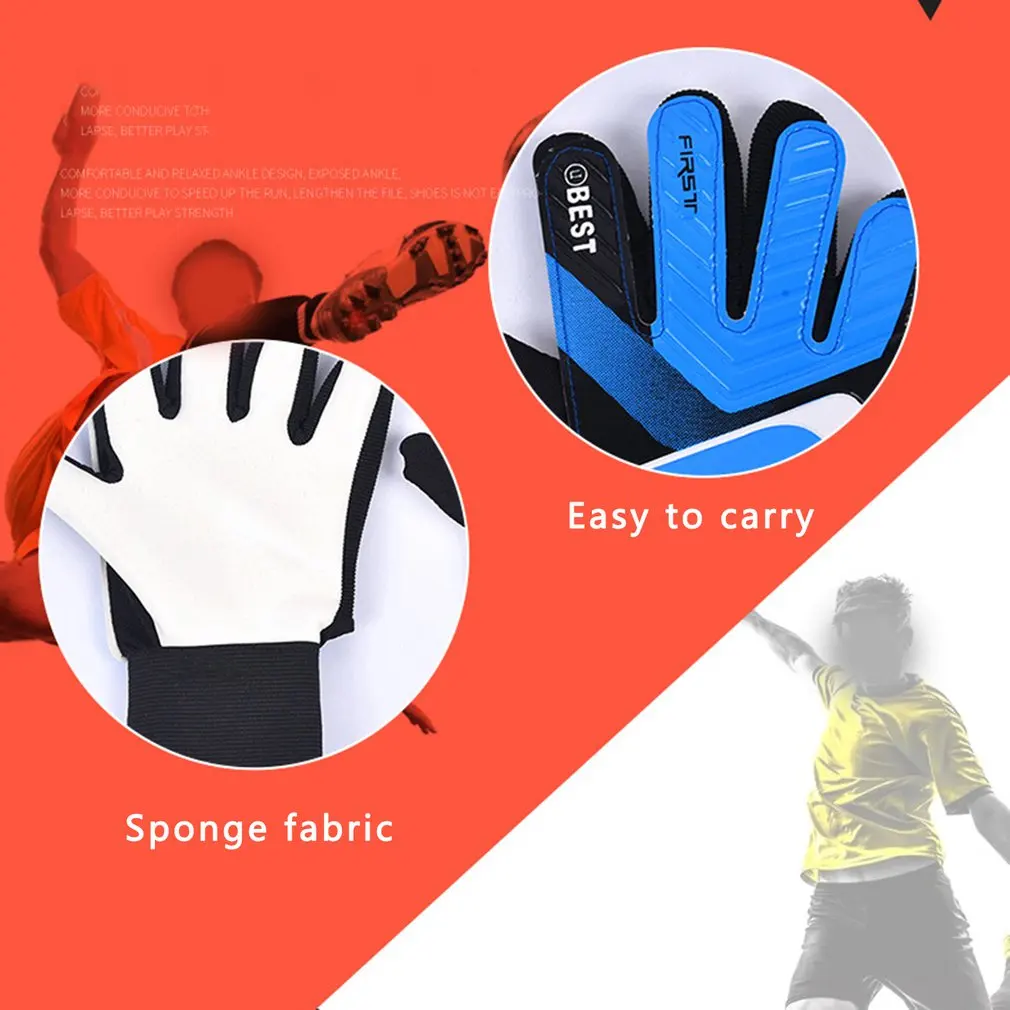 Professional Soccer Goalkeeper Glvoes Latex Finger Protection Children Adults Football Goalie Glove for Ball Sporting