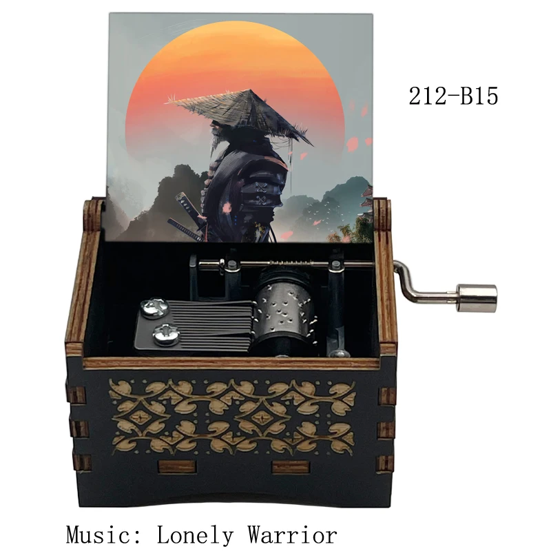 Lonely Warrior Hero Game Music Box Anime Main Theme Chinese Version Musical Gift for Fans Friends Birthday Party Decoration