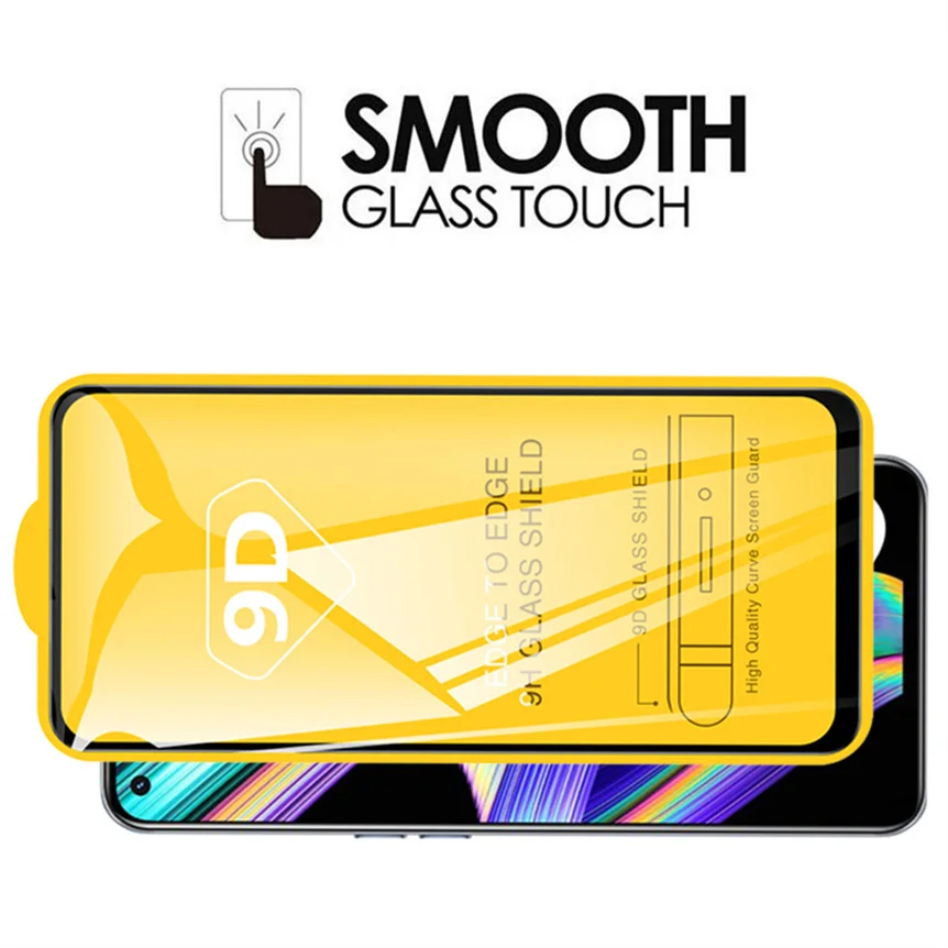 6-in-1 9D Screen Protectors for Realme GT 5G Neo 6 7 8 Pro Camera Lens Film for Realme 8i X2 Pro XT Narzo 30 Neo 2 C21 9i Glass