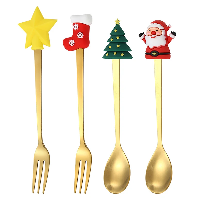 

4 шт./набор, ложки и вилки для кукол