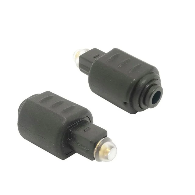 3.5mm Jack Prise Optique Femelle Numérique Mâle Câble Audio Adaptateur pour