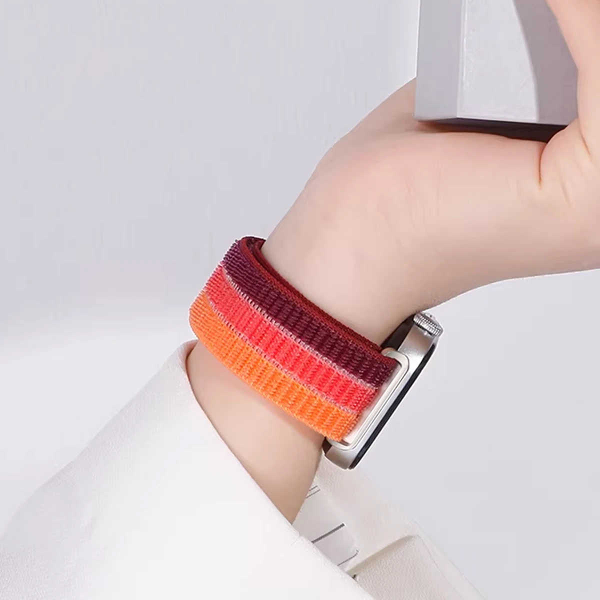 Sports Nylon Woven Loop Replacement Wristband Bracelet