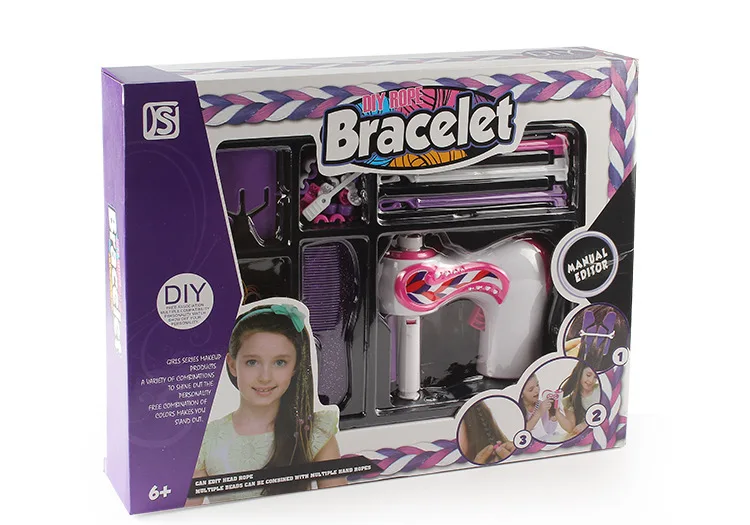 Girl Automatic Hair Braider Electric Diy Hair Weave Machine - Temu