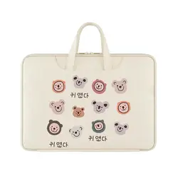 Chic Waterproof Shockproof Laptop Bag - Multiple Sizes for 14-15inch (Dongwutouxiang)