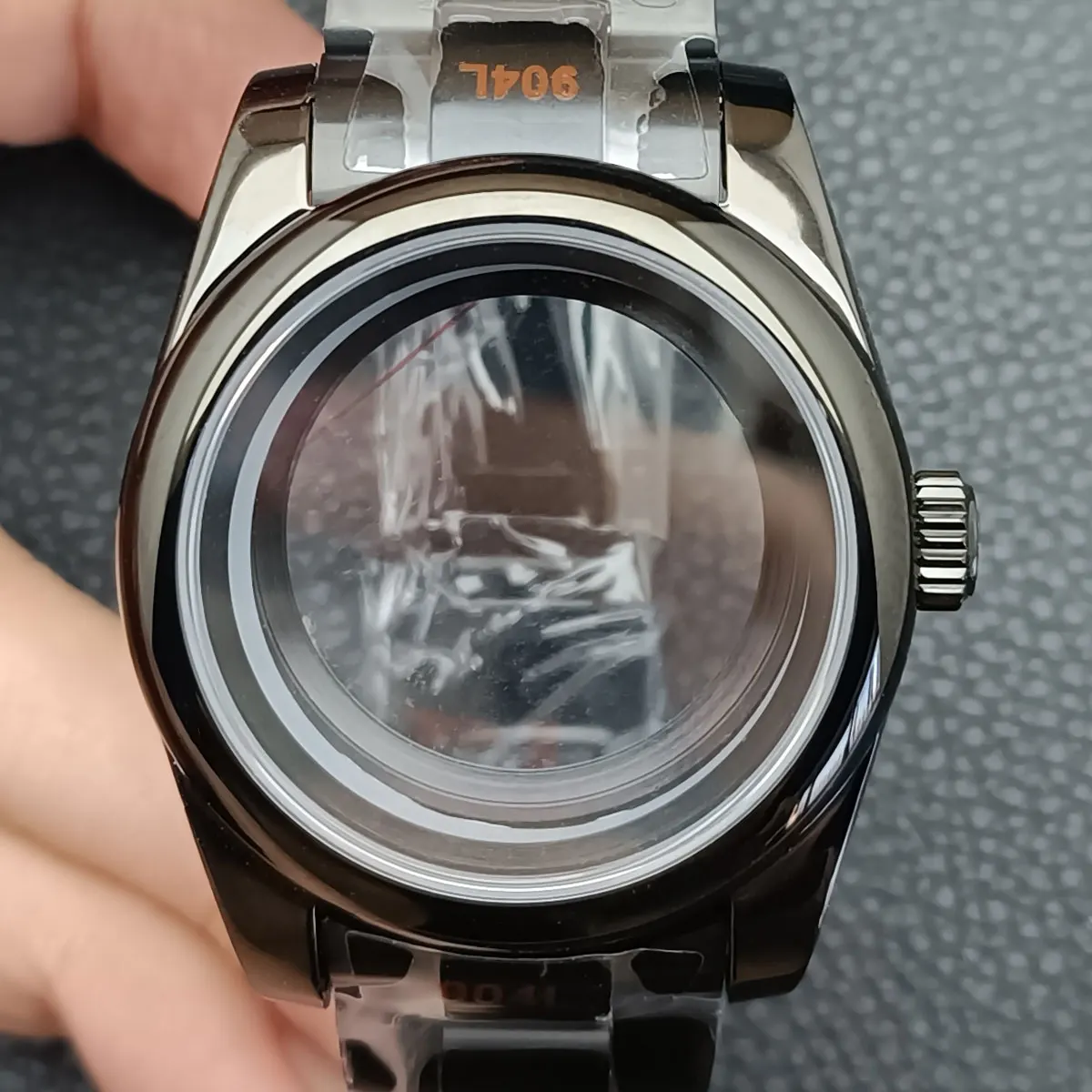 Nh35 Case 39mm Watch Luxury Men's Steel Case Fit Nh35 Nh36 Movement Case Watch Accessories