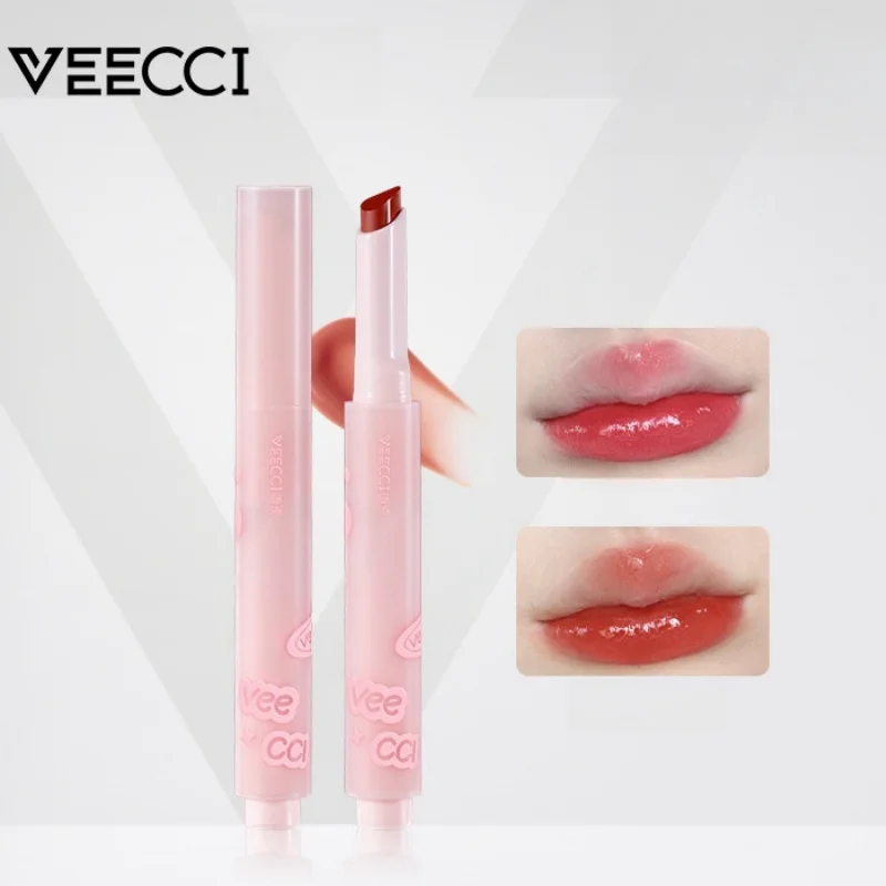 Veecci Lip Gloss Mirror Waterlight Rossetto Idratante Jelly Lip Balm Crystal Solid Lip Glaze