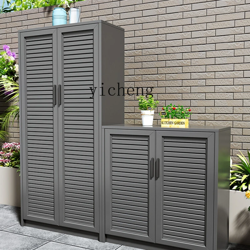 

Zf Outdoor Balcony Large Capacity Waterproof and Sun Protection Storage Locker Customizable