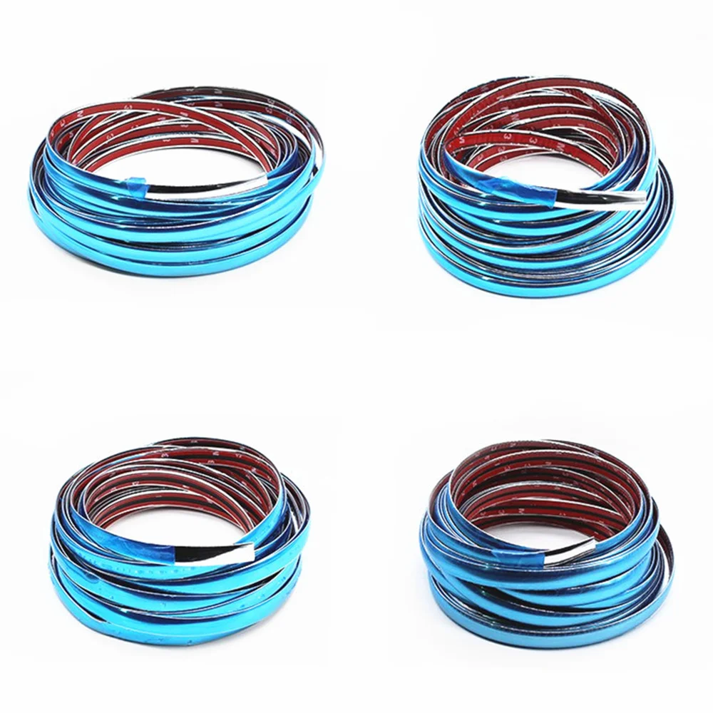 

Exterior Car Chrome Body Strip Bumper Auto Door Protector Moulding Styling Trim car Lamp Sticker window trim car exterior trim