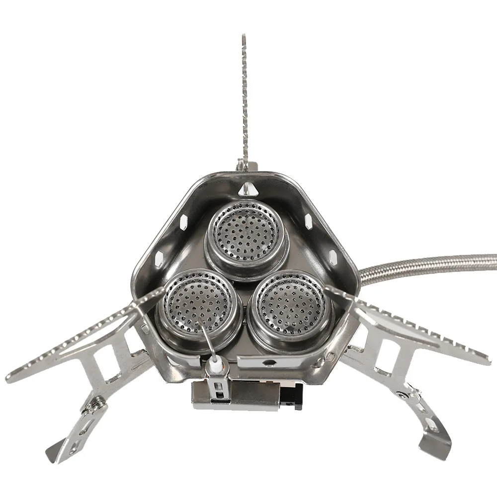 Camping Gas Stove 5800w Steel Ignition In Box