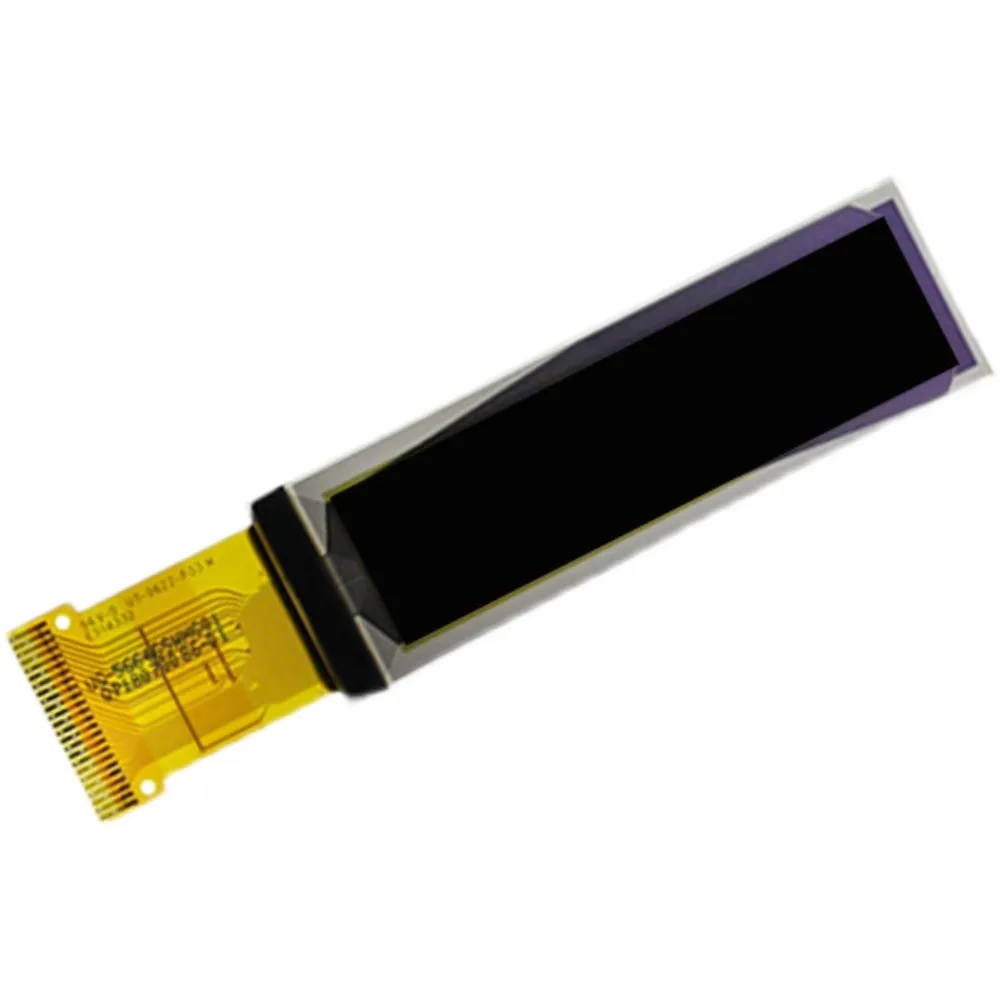 

2.08 inch OLED LCD screen resolution 256*64 oled driver SH1122 welding 24PIN white/blue optional
