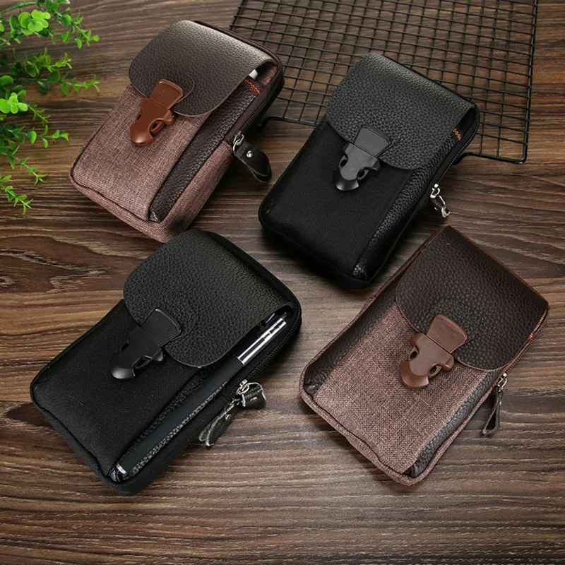 

2022 New Small Men Wallet PU Leather Multifunction Handy Card Holder High Quality Business Zipper Purse Fashion Classic Wallet