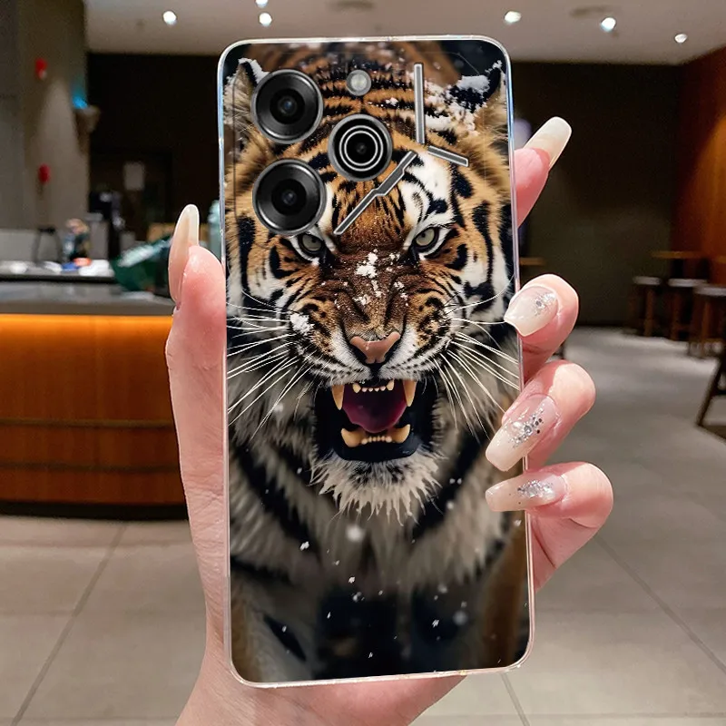 Luxury Dragon Clear Soft Ultra-Thin Slim Phone Case - Cute & Cool Design