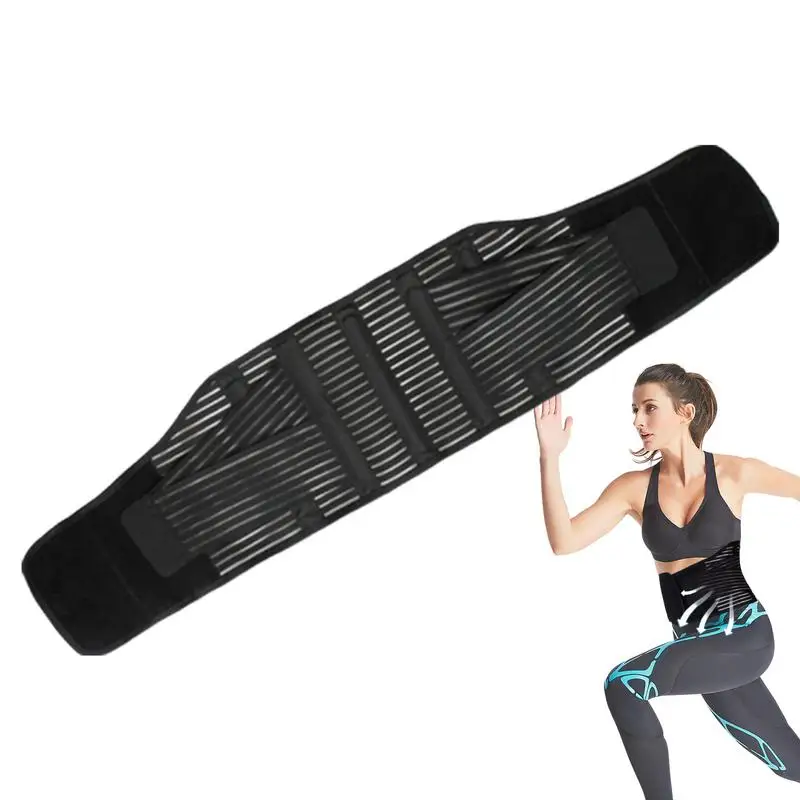 

Поддерживающий Пояс для талии, Воздухопроницаемый пояс для живота, удобный для тренировки пота, переносной пояс для фиксации живота и поясницы