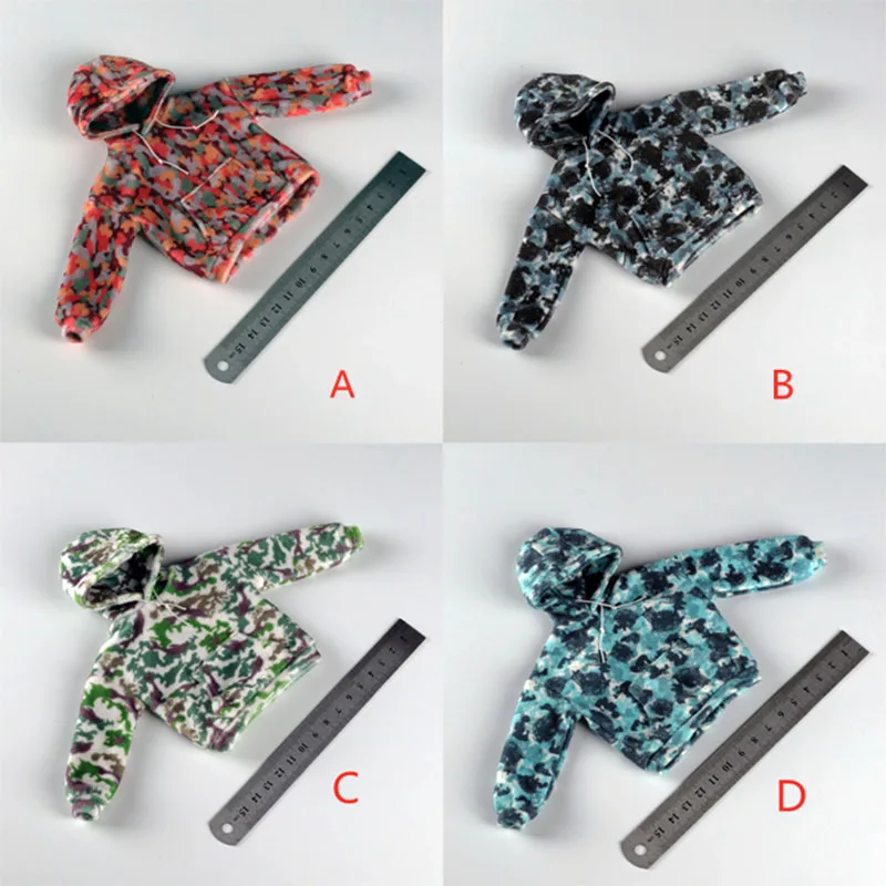 

Мужская плюшевая спортивная толстовка, камуфляжный пуловер с капюшоном для мальчиков 12 дюймов, 1/6