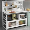 Luxury Slate Kitchen Cabinets Home Furniture Nordic Sideboard Multi-functional Console Storage Cabinets with Perforated Board X 1
