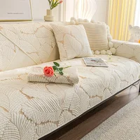 Nordic Simple Cotton Sofa Cushion Four Seasons Universal Non-Slip Cotton Cushion Sofa Cover Cover Towel Cover Cloth Cushion 1