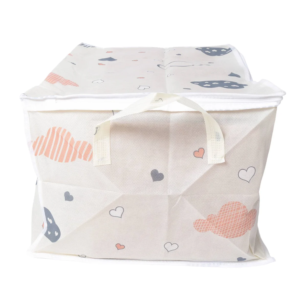 Storage Bag, Clothes Storage Comforter Storage Bag, Folding Organizer Bag with Handle, for Organizing Bedroom A 5