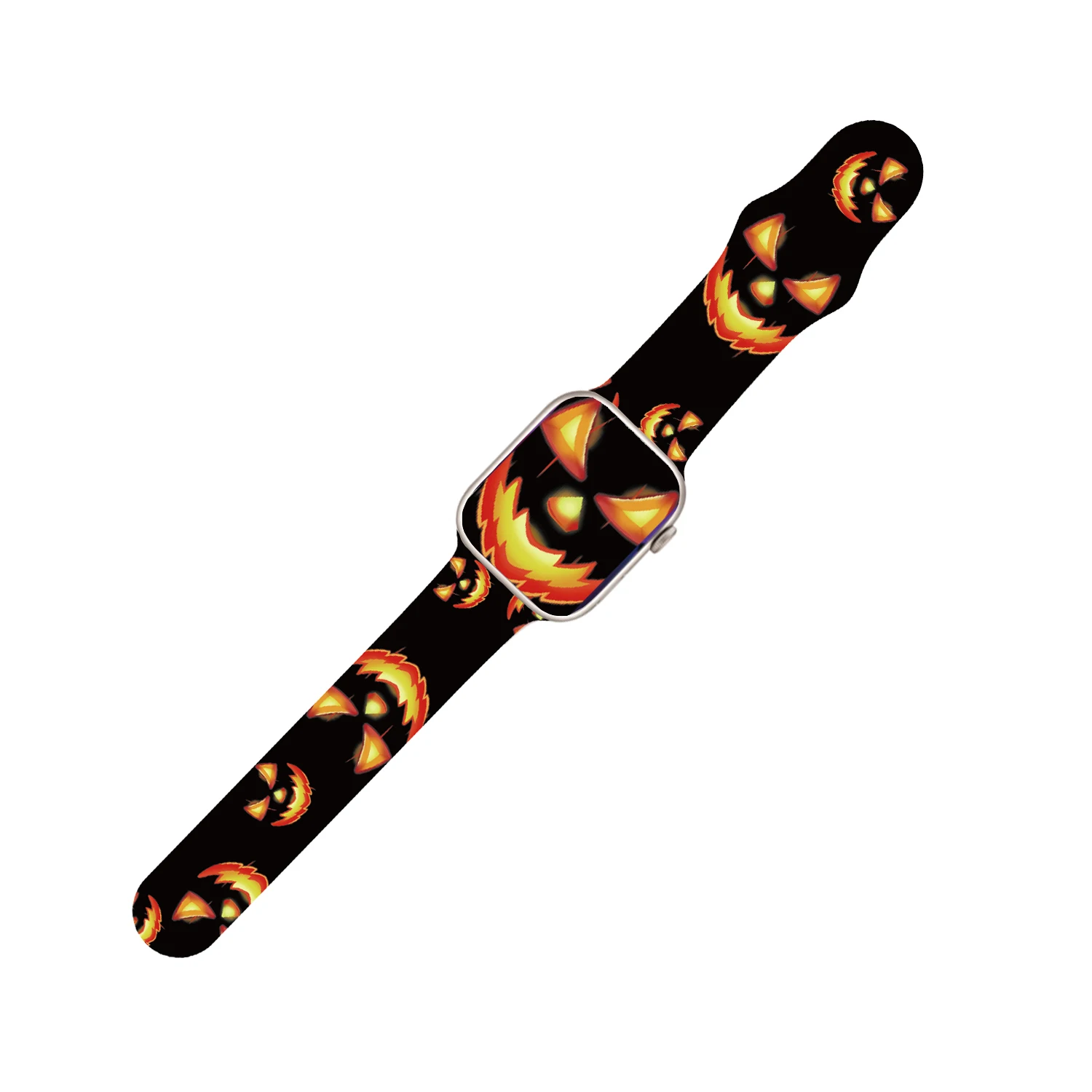 Ремешок для Apple Watch Band 44 мм 40 45 41 38 42 49 браслет с принтом iWatch series 8 Ultra 6 5 4 3 se 7 на