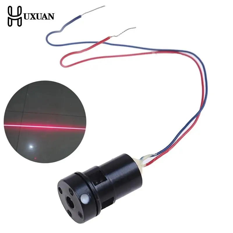 1pcs High Brightness 635nm 5mw Red Laser Module Line Level Module Long Time Operation Continuous Output Power Stability laser level